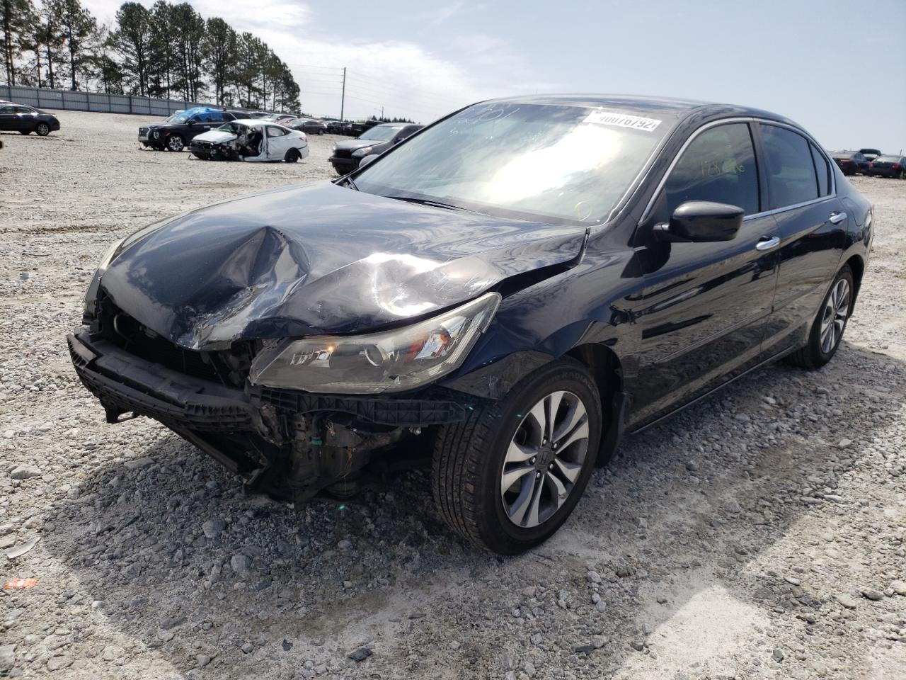 Photo 2 from auction – 2014 HONDA ACCORD LX with VIN 1HGCR2F34EA217201