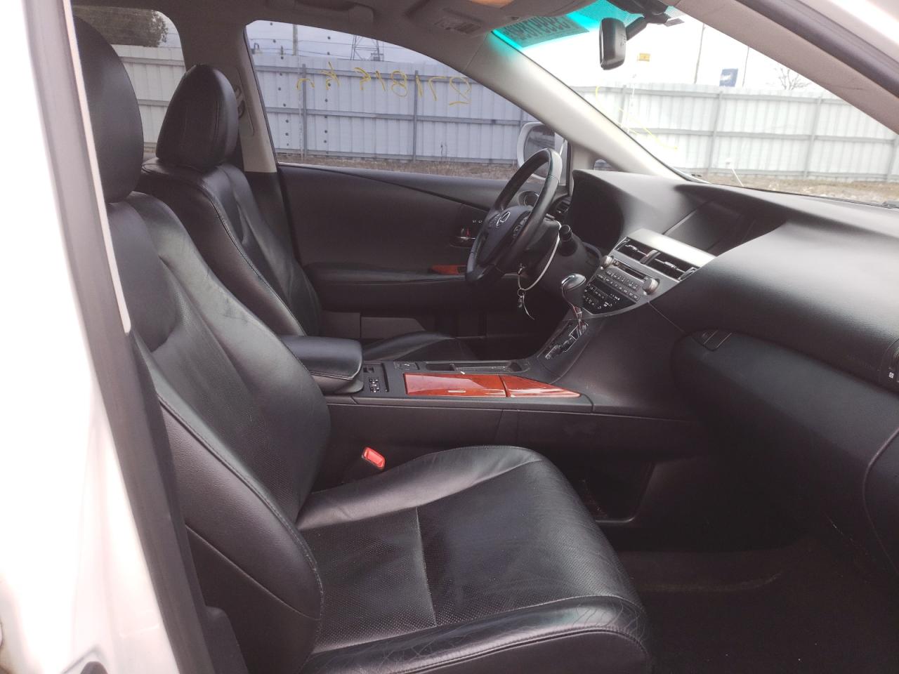 Photo 5 from auction – 2010 LEXUS RX 350 with VIN 2T2BK1BA6AC057580