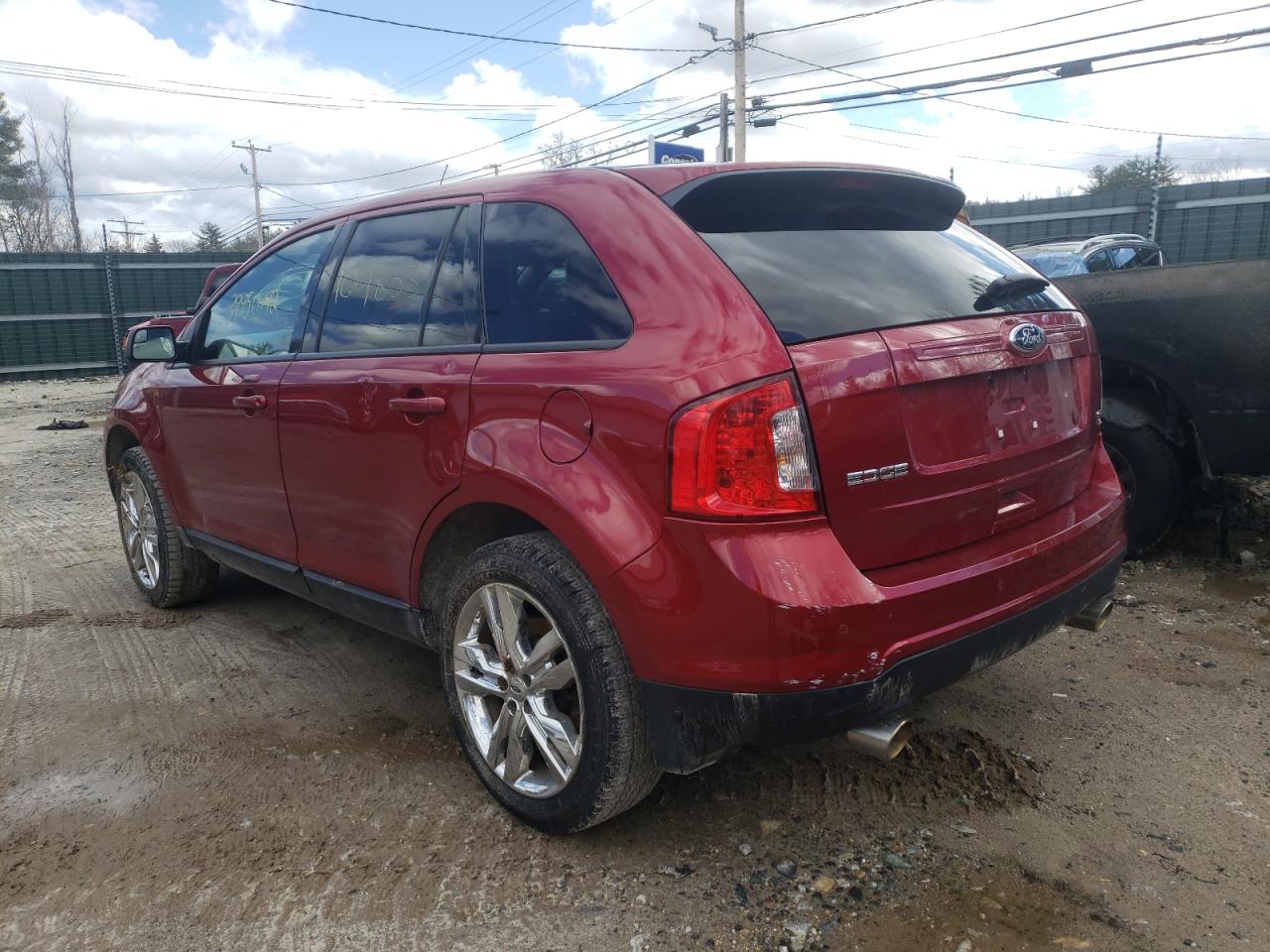 Photo 3 from auction – 2014 FORD EDGE SEL with VIN 2FMDK4JC2EBB51029