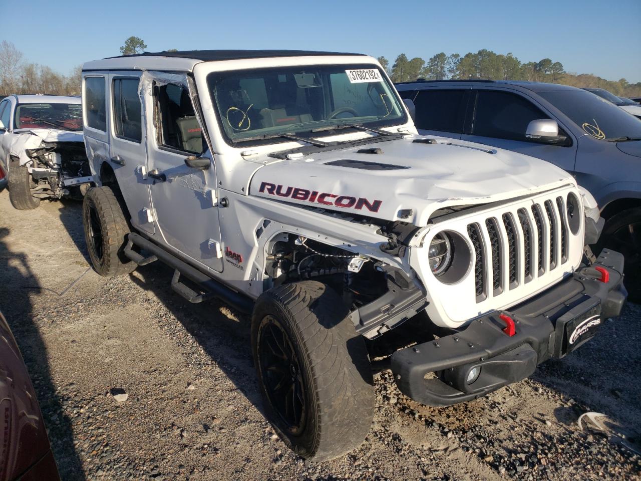 JEEP WRANGLER U 2021 with VIN 1C4HJXFG5MW564355 - Photo from auction