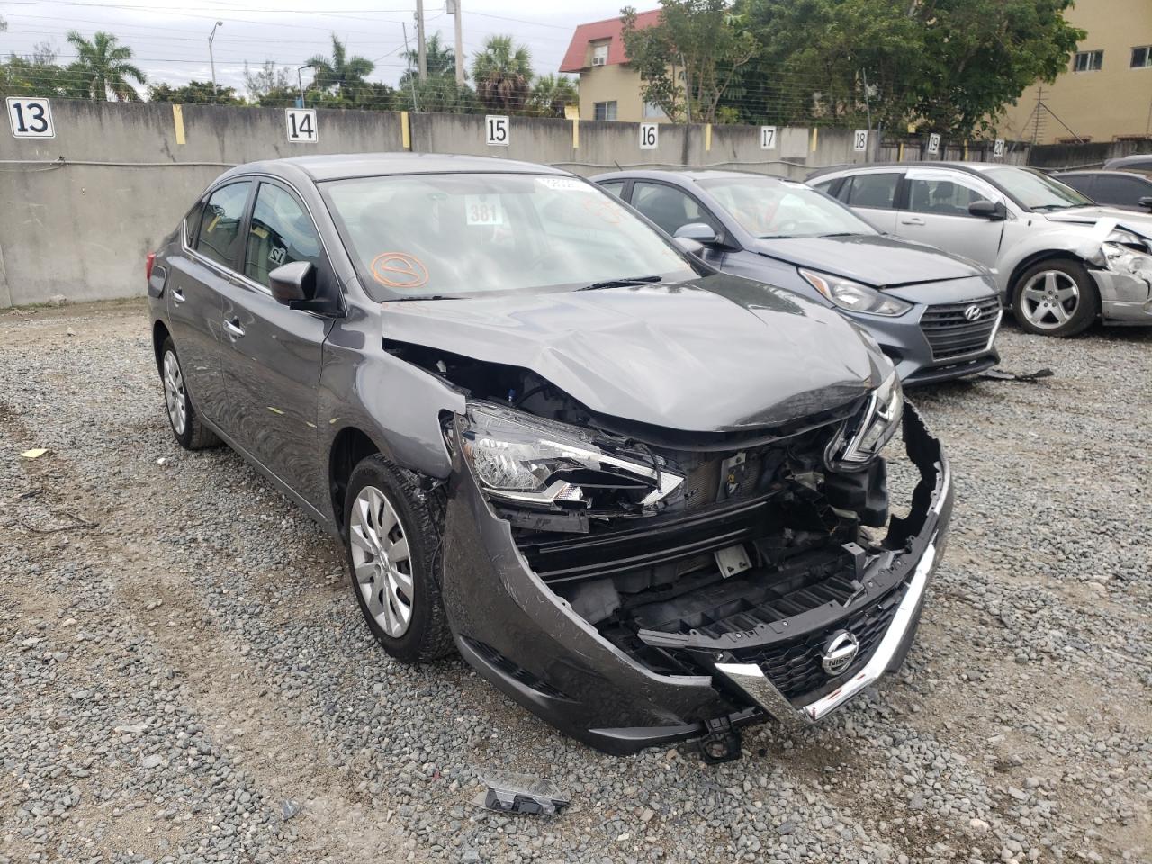 Photo 1 from auction – 2017 NISSAN SENTRA S with VIN 3N1AB7AP2HY286568