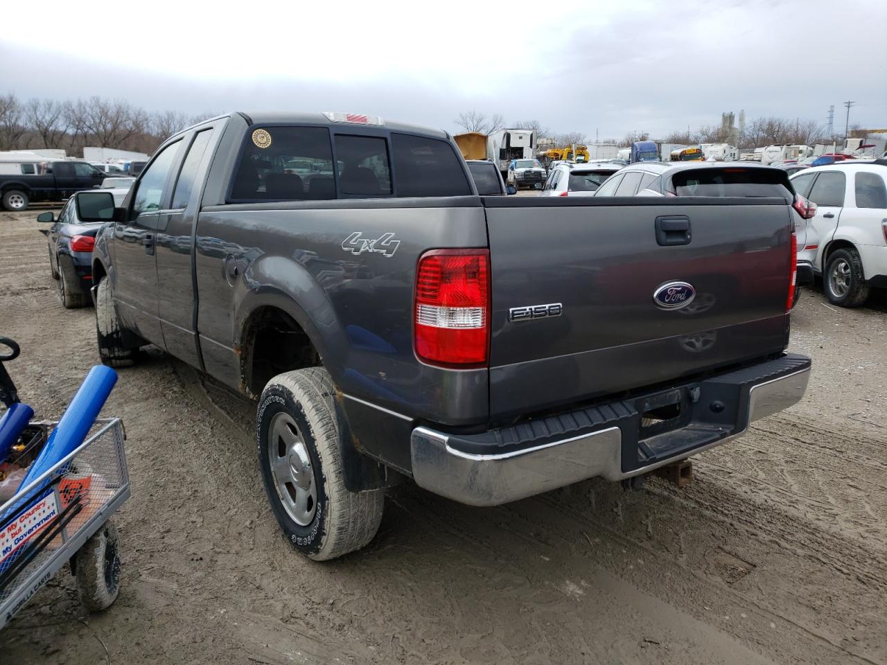 Photo 3 from auction – 2005 FORD F150 with VIN 1FTPX14595NA75778