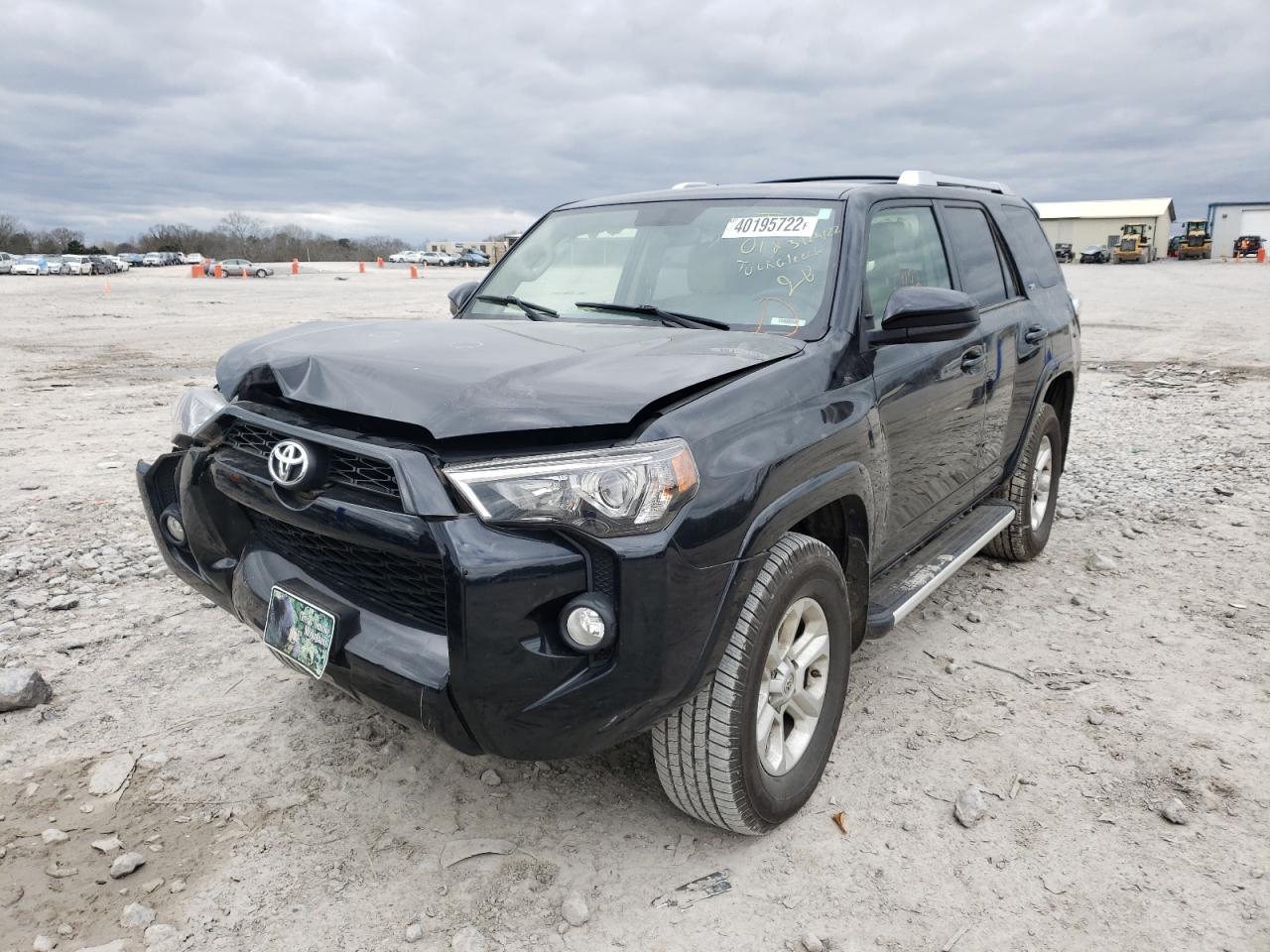 Photo 2 from auction – 2015 TOYOTA 4RUNNER SR with VIN JTEBU5JR3F5267356