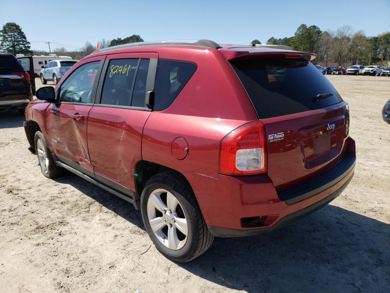 Photo 3 from auction – 2012 JEEP COMPASS SP with VIN 1C4NJCBBXCD662930