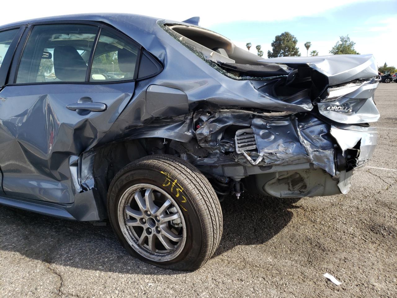 Photo 9 from auction – 2021 TOYOTA COROLLA LE with VIN JTDEAMDE8MJ027818