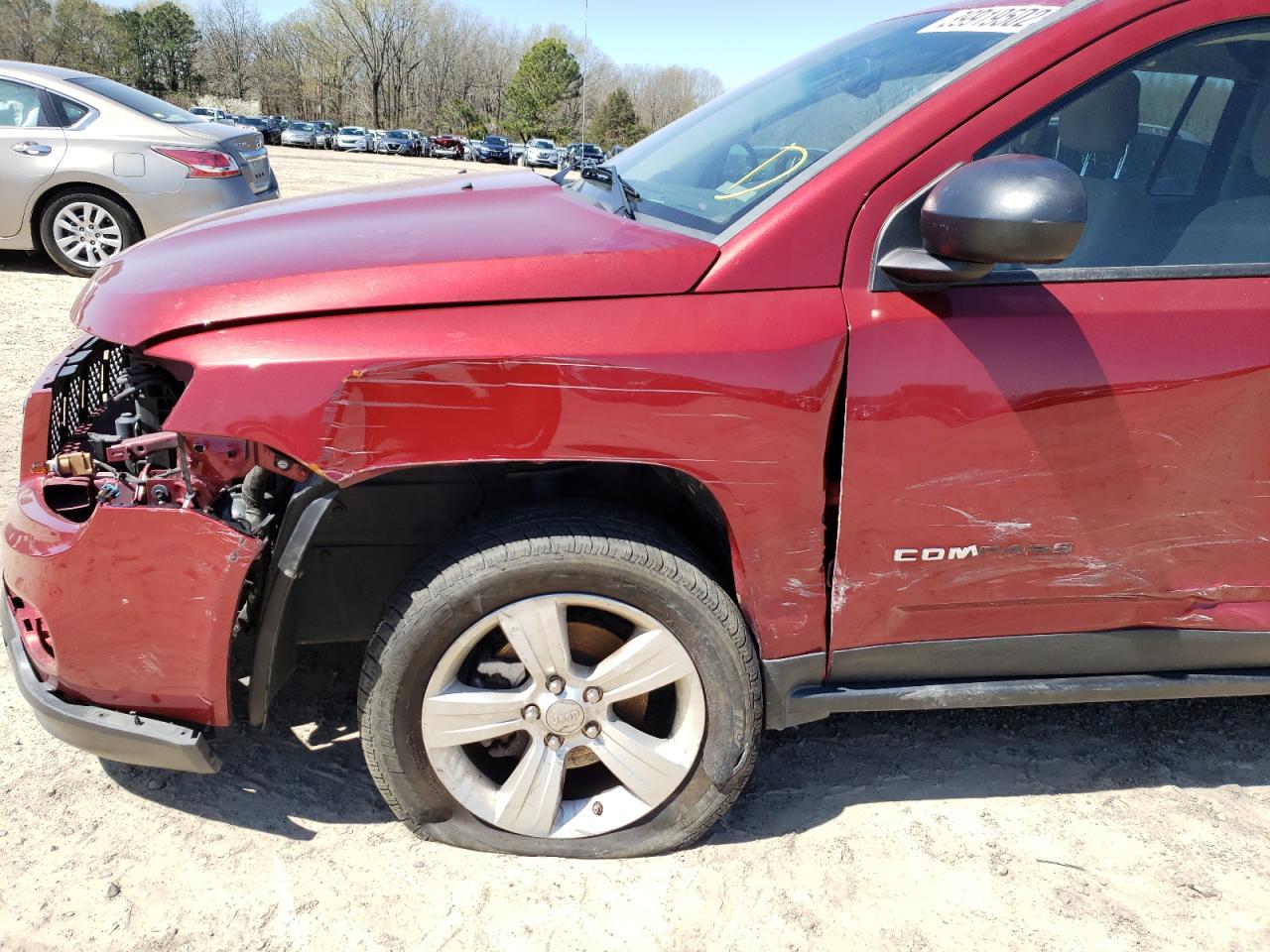 Photo 9 from auction – 2012 JEEP COMPASS SP with VIN 1C4NJCBBXCD662930