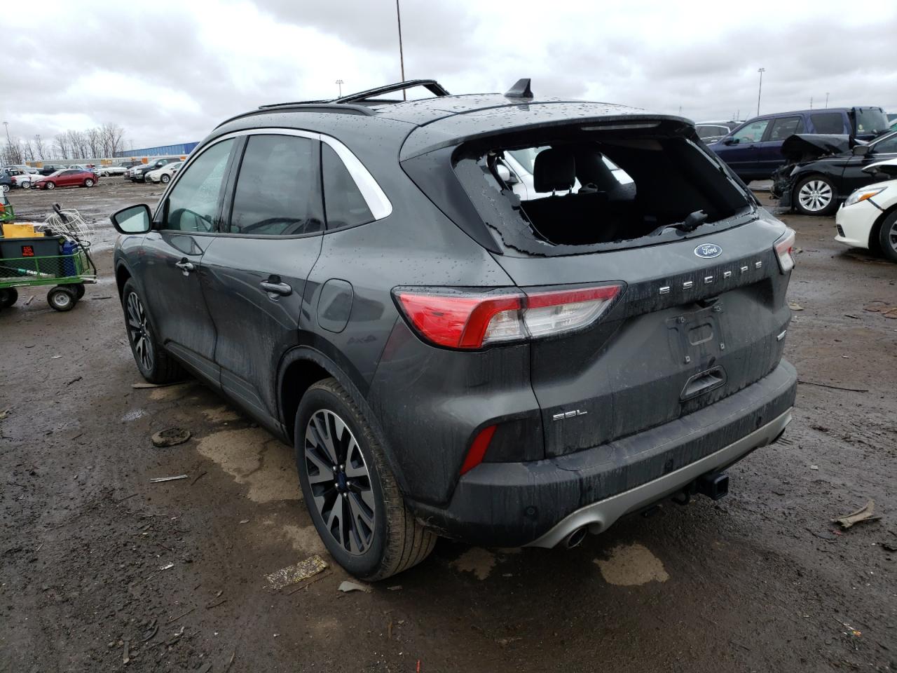 Photo 3 from auction – 2020 FORD ESCAPE SEL with VIN 1FMCU9H94LUA09754