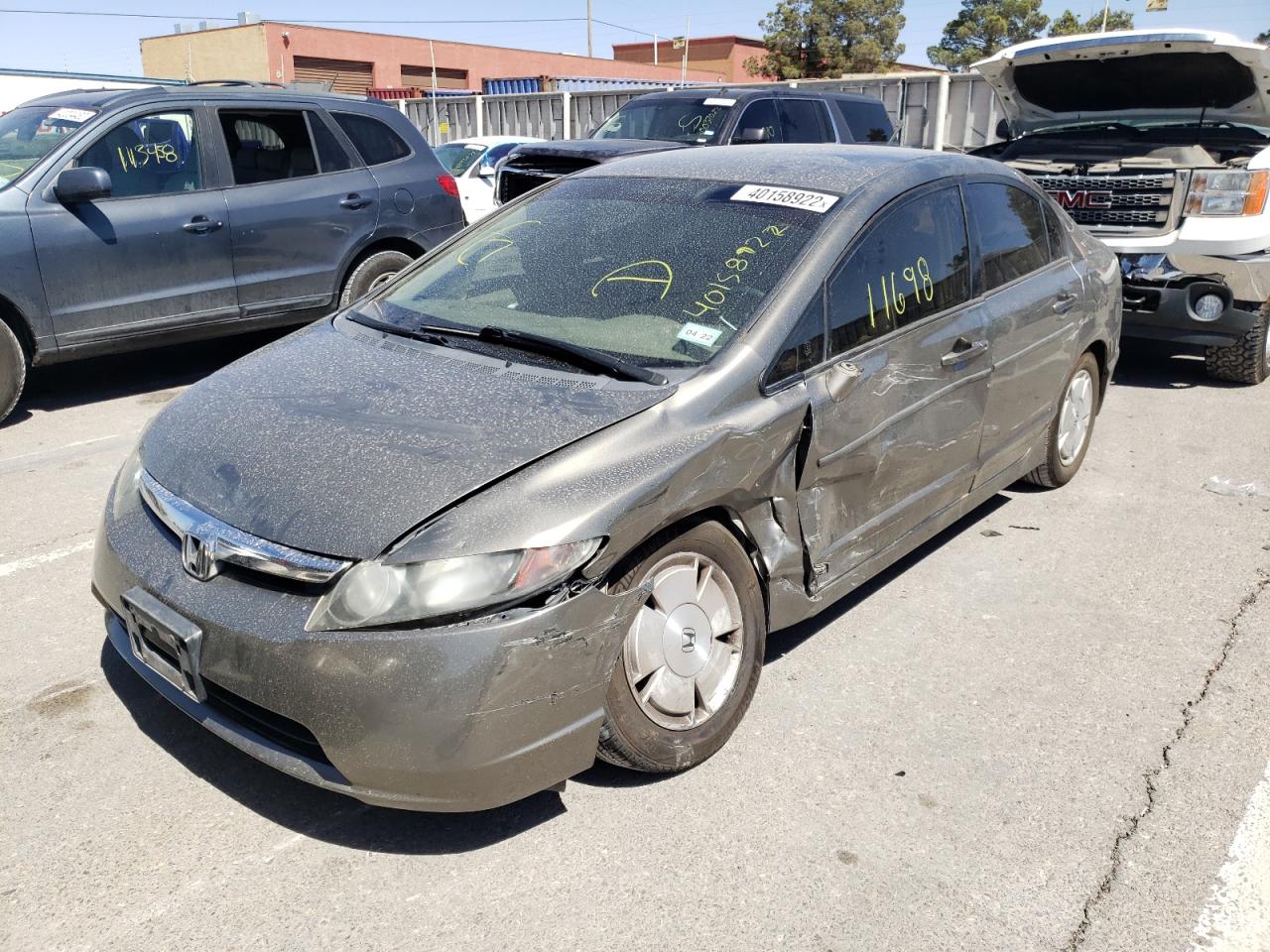 Photo 2 from auction – 2007 HONDA CIVIC HYBR with VIN JHMFA36277S002875