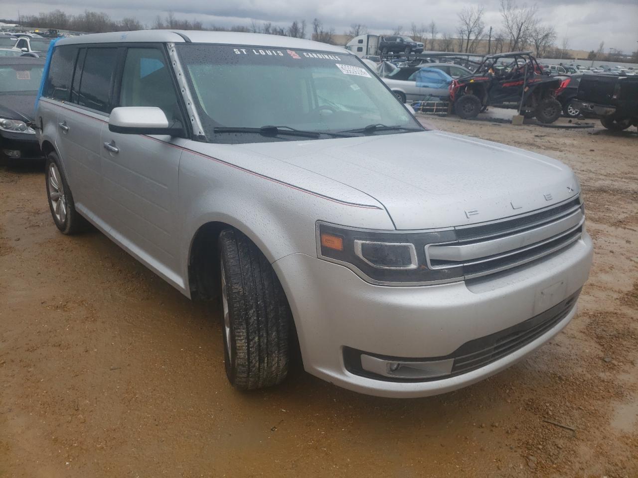 FORD FLEX LIMIT 2014 with VIN 2FMHK6DT3EBD34187 - Photo from auction