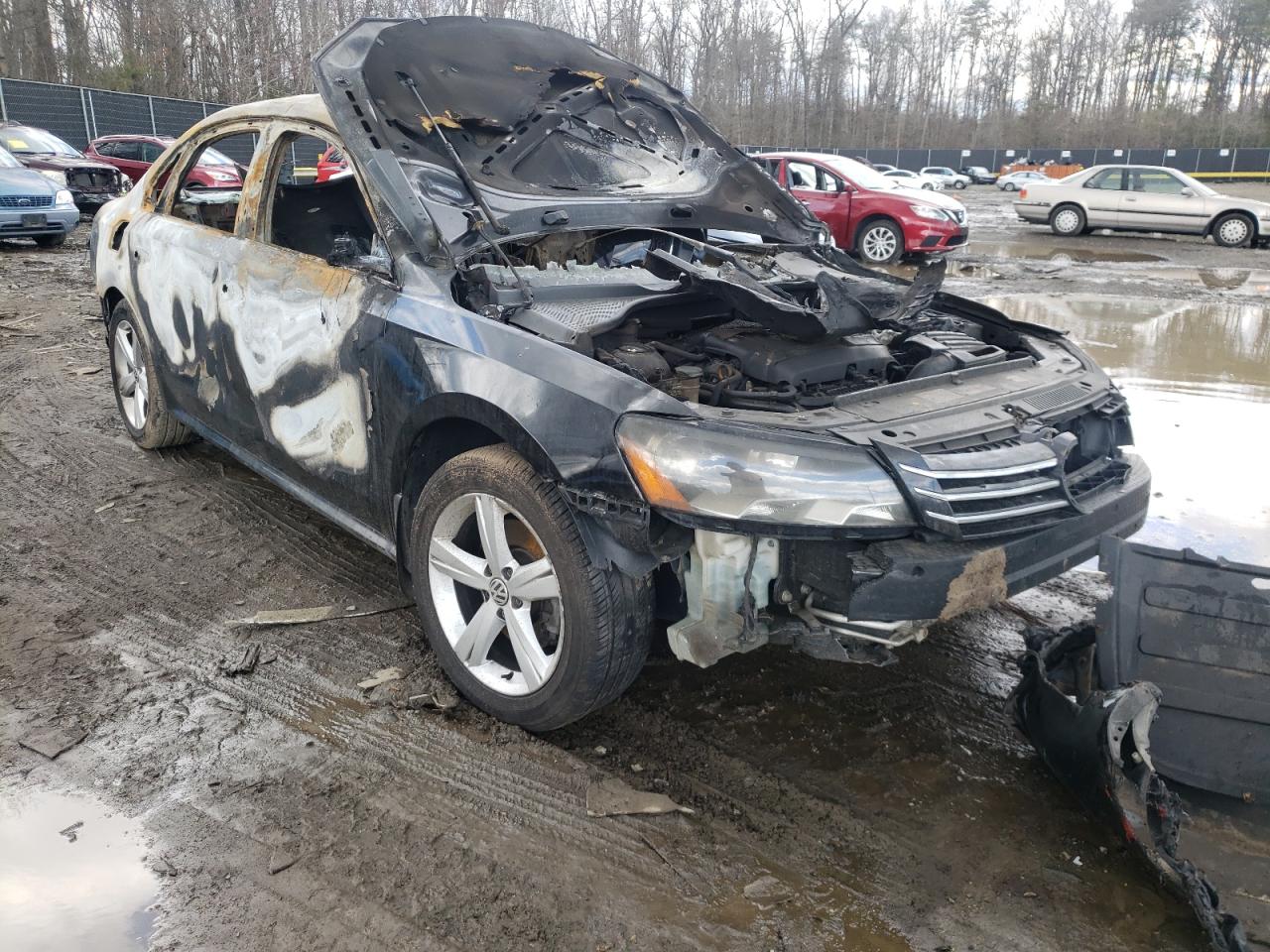 Photo 1 from auction – 2015 VOLKSWAGEN PASSAT SE with VIN 1VWBT7A31FC022014