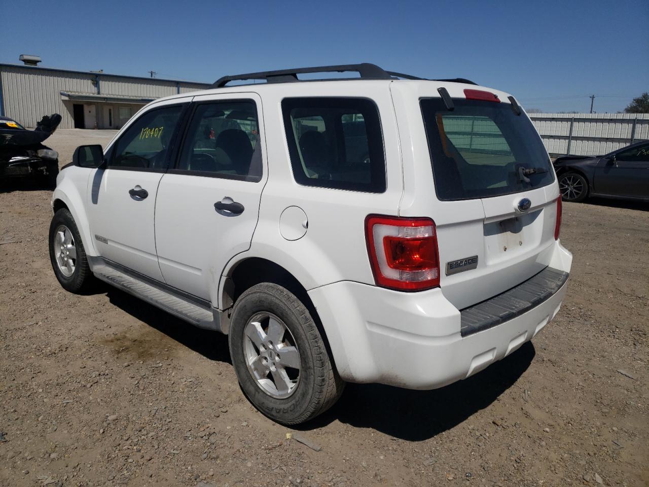 Photo 3 from auction – 2008 FORD ESCAPE XLS with VIN 1FMCU02Z98KE49833