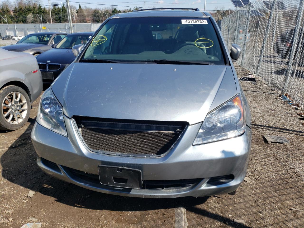 Photo 9 from auction – 2008 HONDA ODYSSEY EX with VIN 5FNRL38748B086718