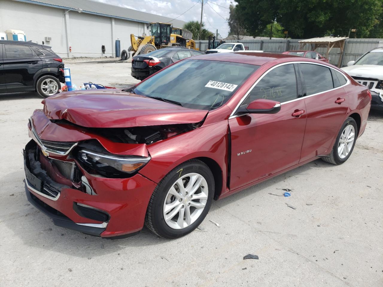 Photo 2 from auction – 2018 CHEVROLET MALIBU LT with VIN 1G1ZD5ST3JF168769