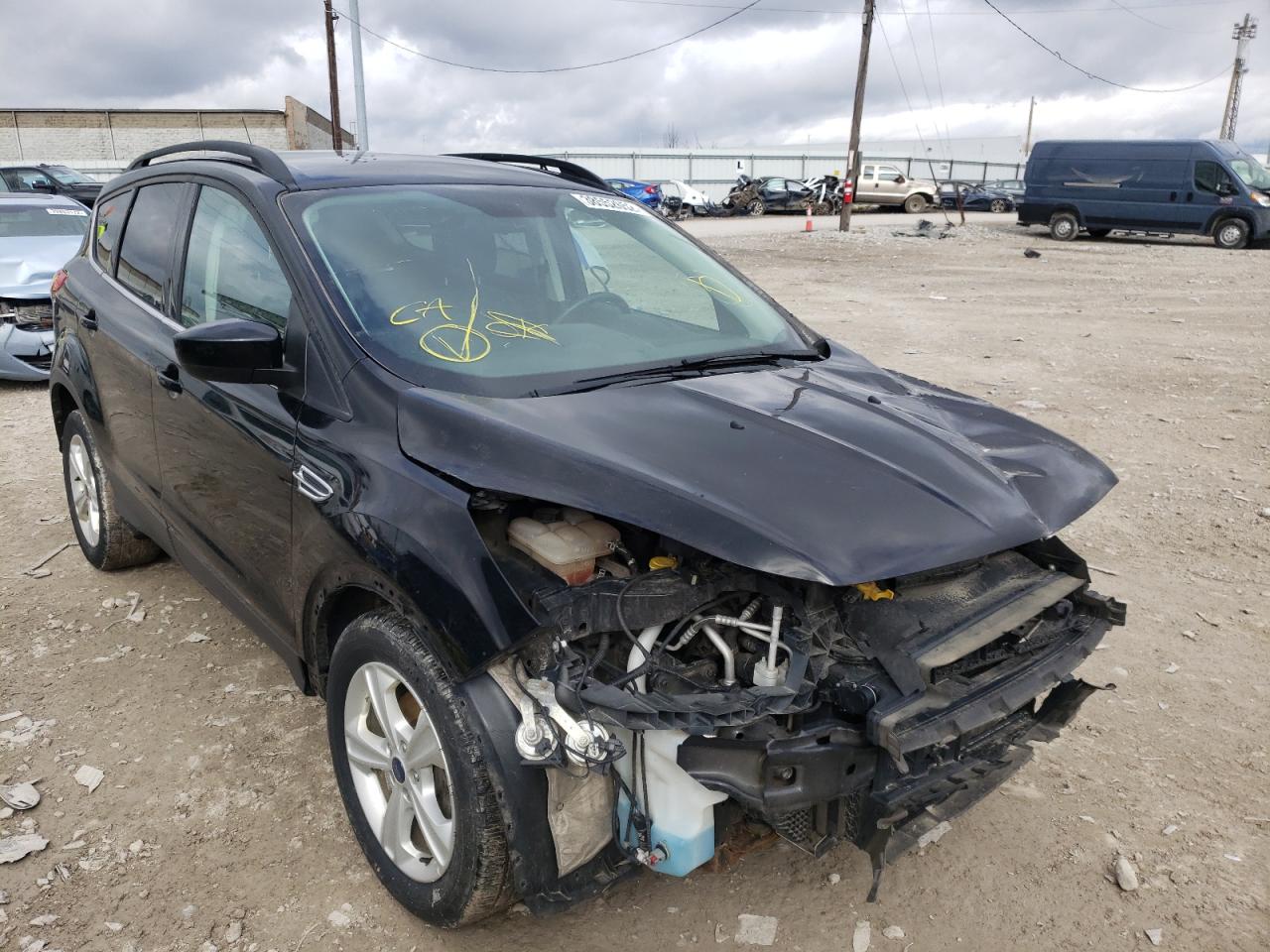 FORD ESCAPE SE 2016 with VIN 1FMCU0GXXGUB70059 - Photo from auction