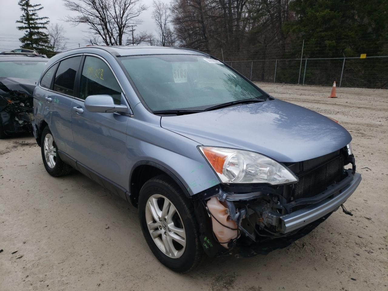 HONDA CR-V EXL 2011 with VIN 5J6RE4H73BL024256 - Photo from auction