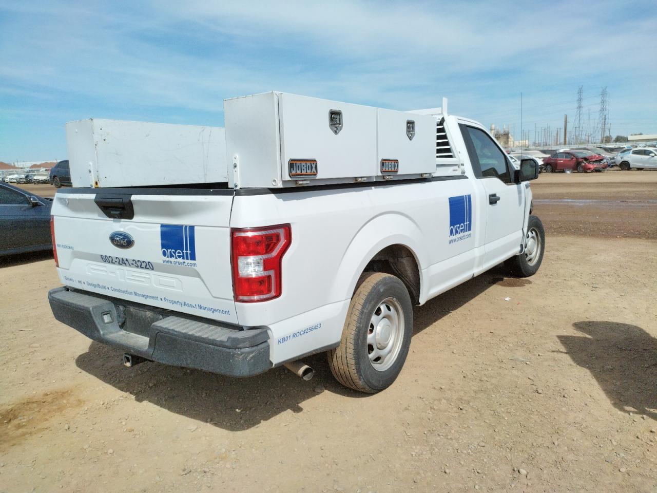Photo 4 from auction – 2018 FORD F150 with VIN 1FTMF1CB0JKC54834