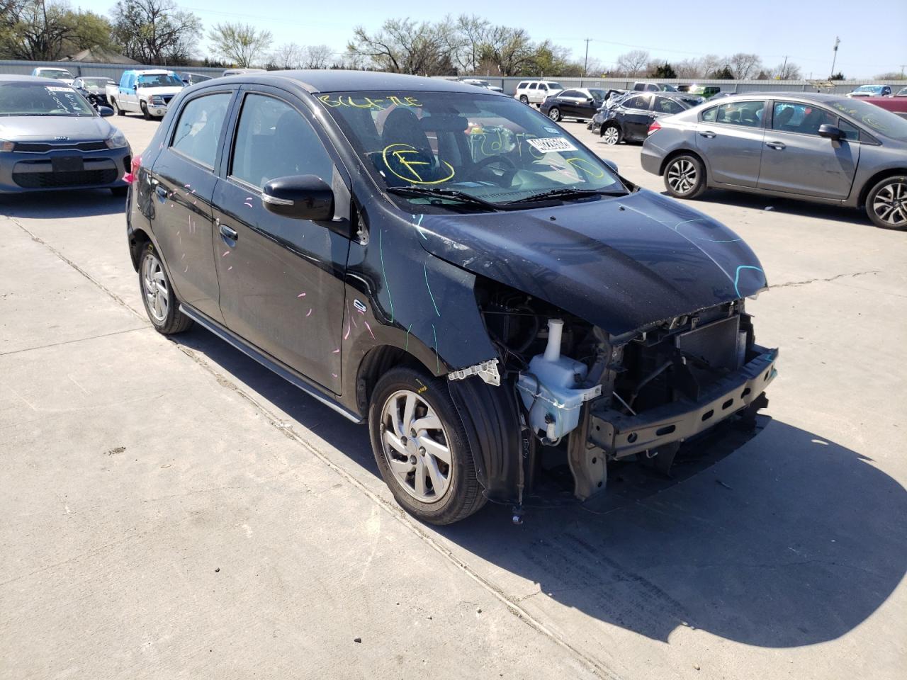 Photo 1 from auction – 2017 MITSUBISHI MIRAGE SE with VIN ML32A4HJ6HH010834