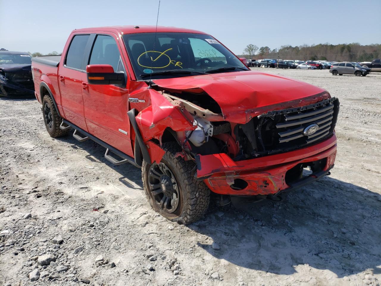 Photo 1 from auction – 2012 FORD F150 SUPER with VIN 1FTFW1ET6CFA92024