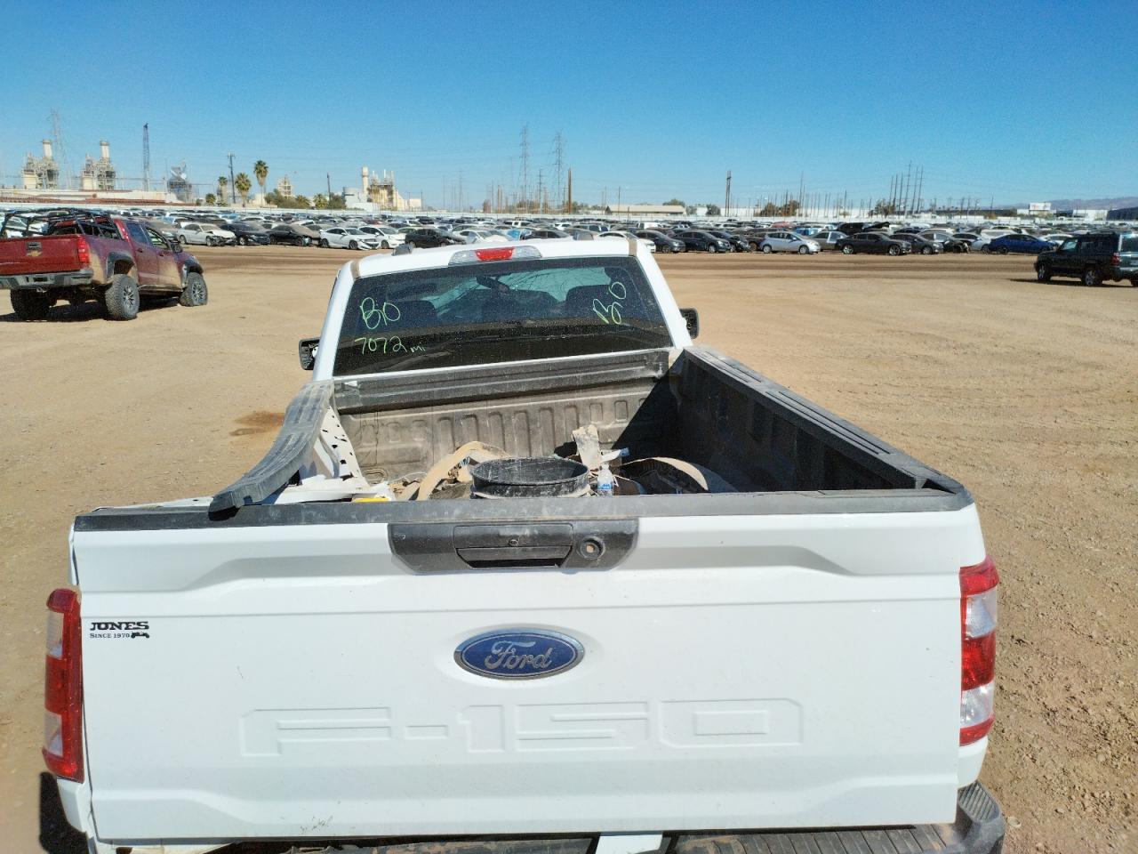 Photo 6 from auction – 2021 FORD F150 with VIN 1FTMF1CB8MKE76882