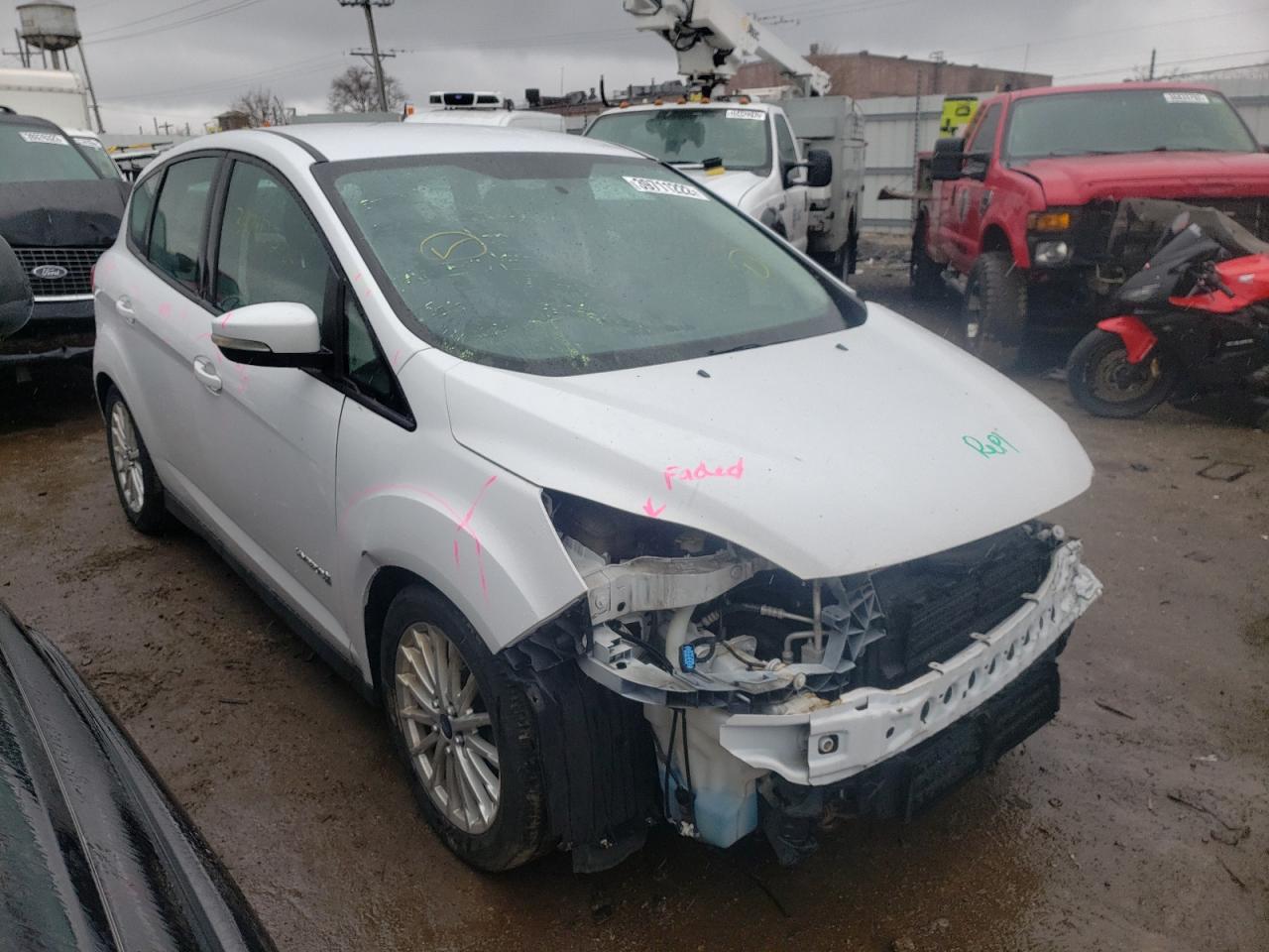 FORD C-MAX SE 2013 with VIN 1FADP5AU6DL508172 - Photo from auction