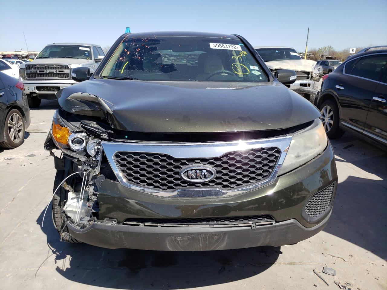 Photo 9 from auction – 2011 KIA SORENTO BA with VIN 5XYKT3A15BG156623