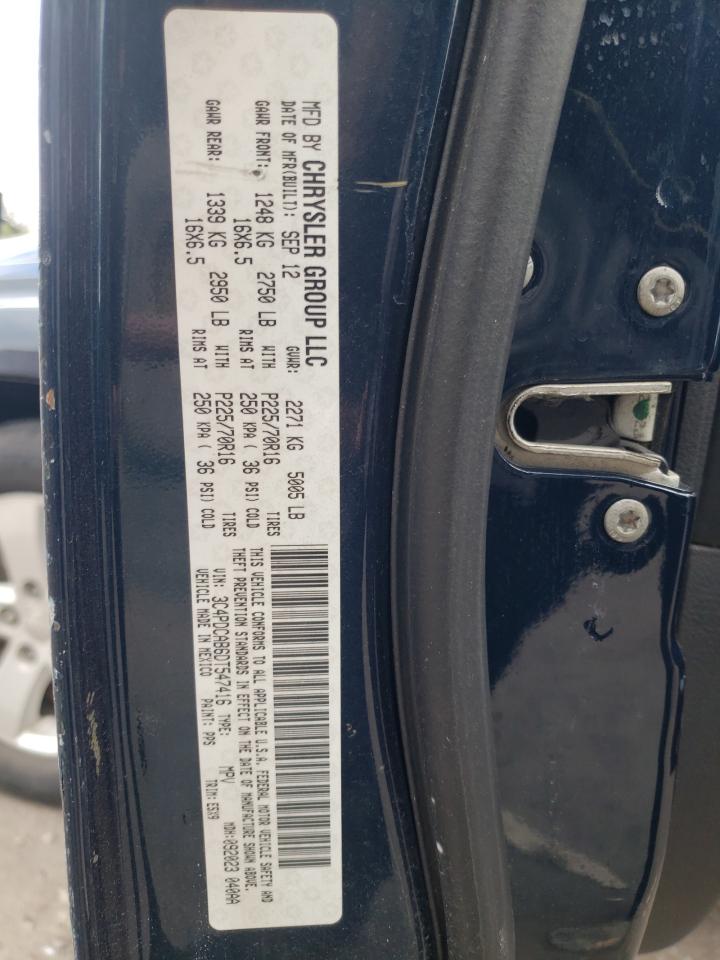 Photo 10 from auction – 2013 DODGE JOURNEY SE with VIN 3C4PDCAB6DT547416
