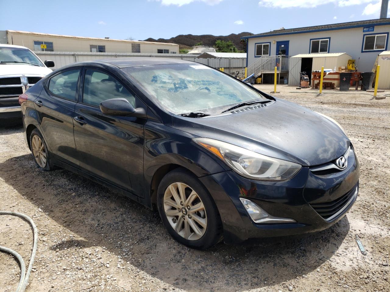 HYUNDAI ELANTRA SE 2014 with VIN KMHDH4AE7EU095020 - Photo from auction