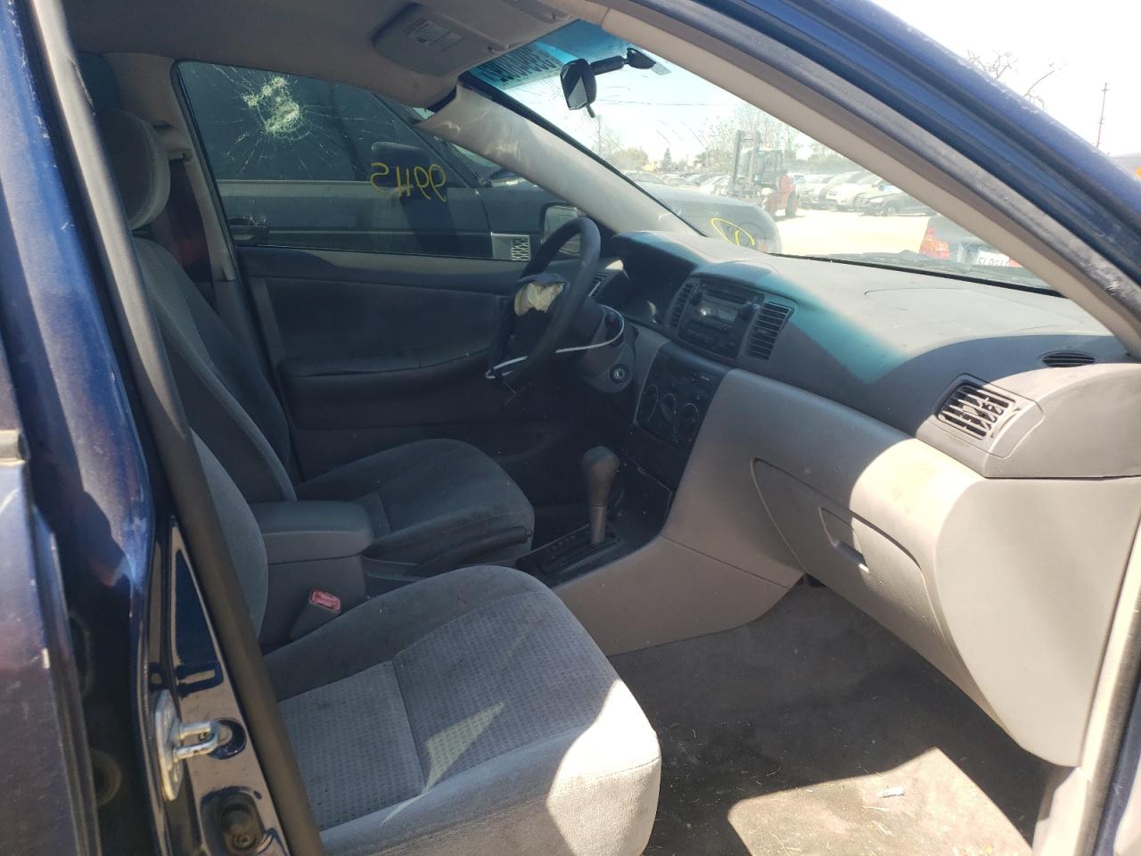 Photo 5 from auction – 2007 TOYOTA COROLLA CE with VIN JTDBR32E970133312