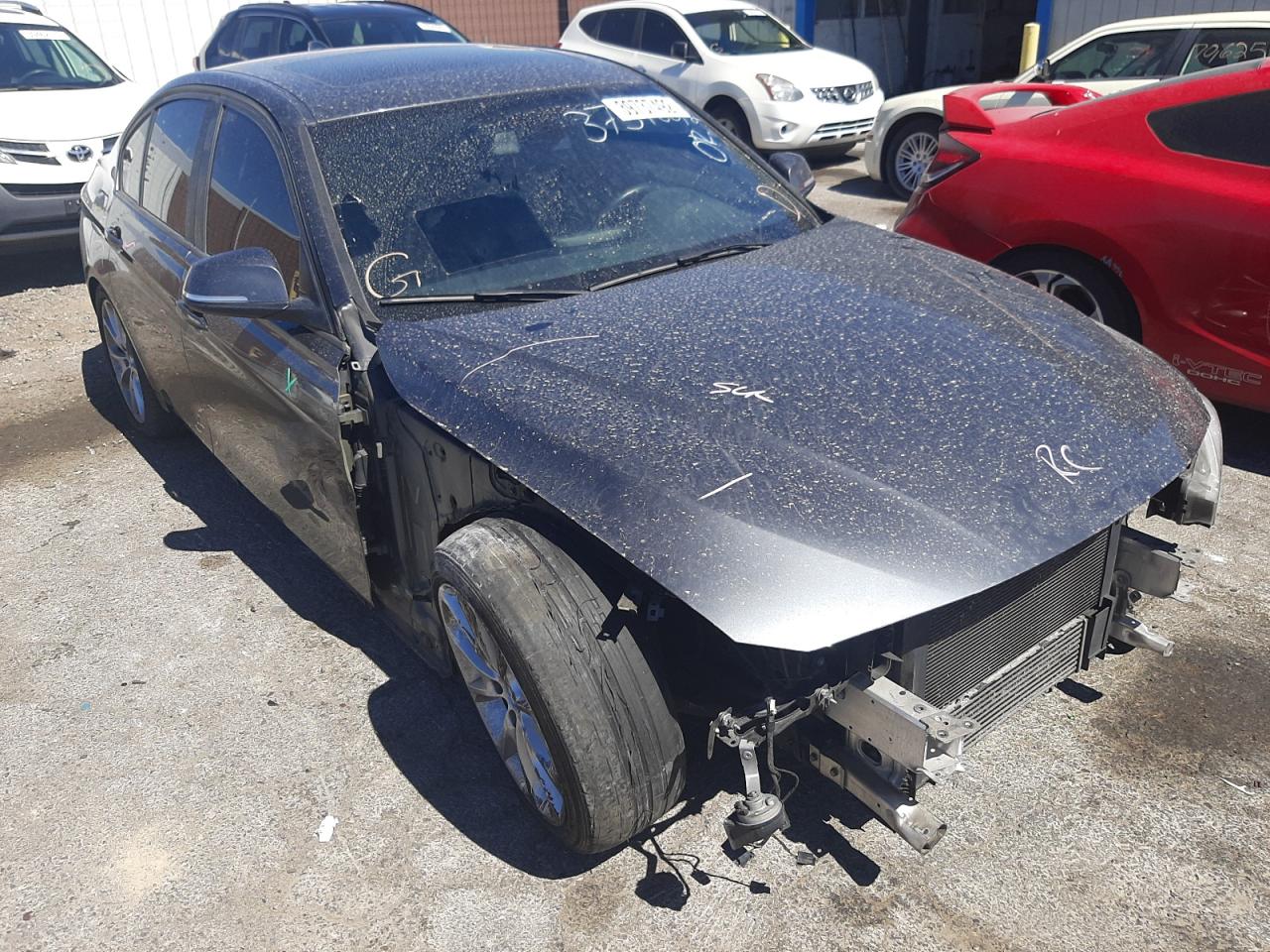 BMW 320 I 2014 with VIN WBA3B1C57EK130726 - Photo from auction