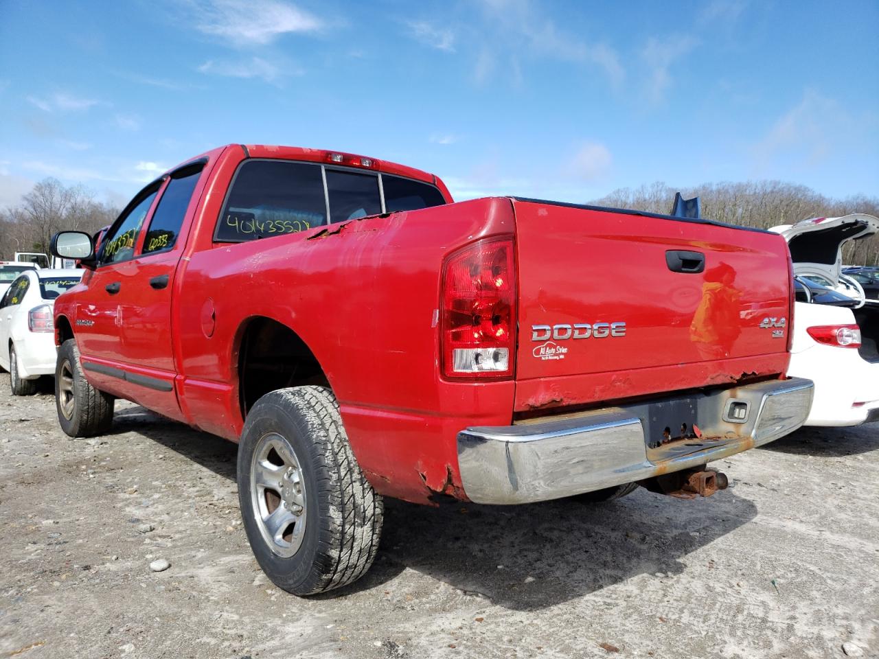 Photo 3 from auction – 2003 DODGE RAM 1500 S with VIN 1D7HU18NX3S207071