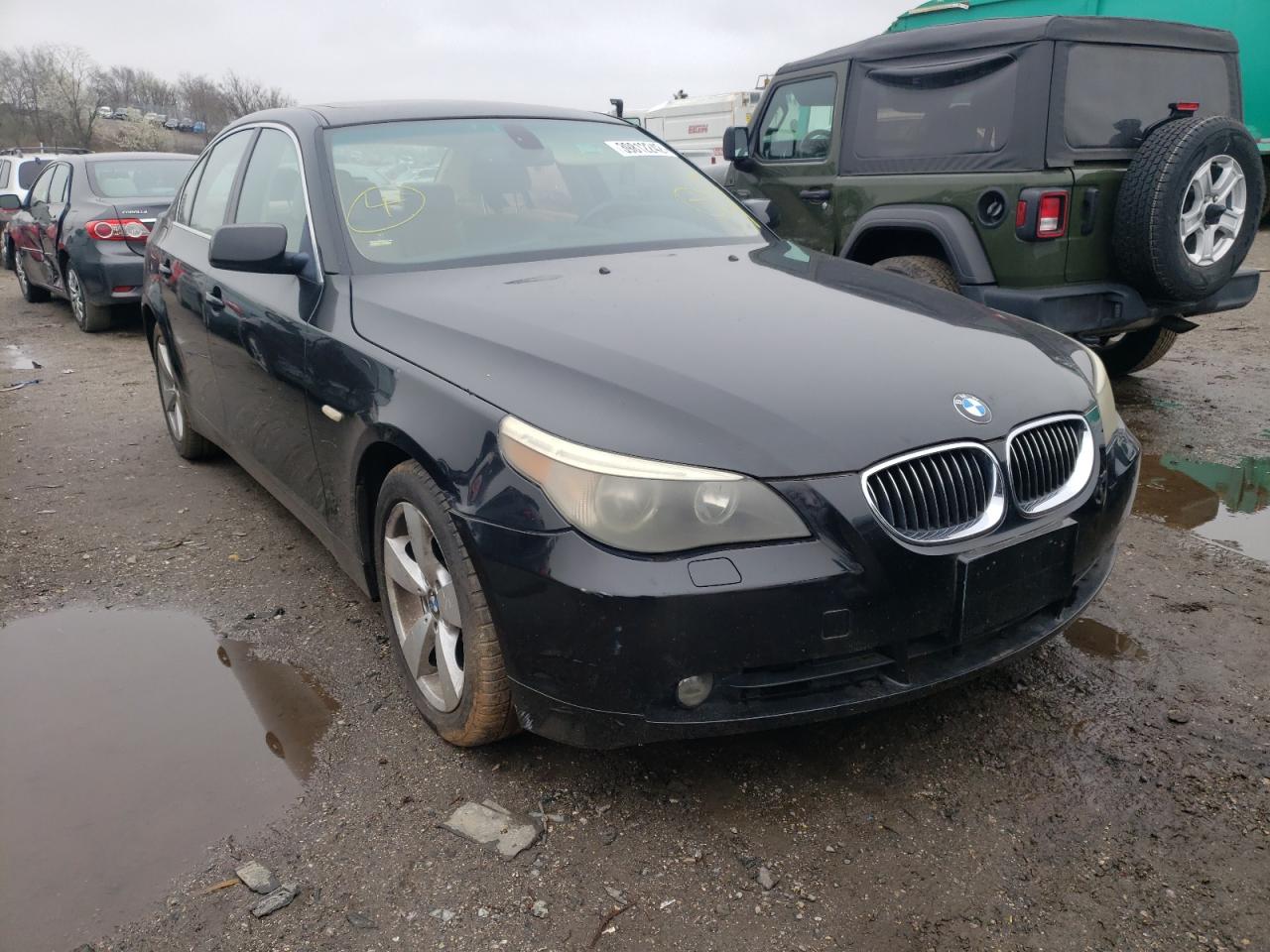 BMW 530 XI 2007 with VIN WBANF73547CU22511 - Photo from auction