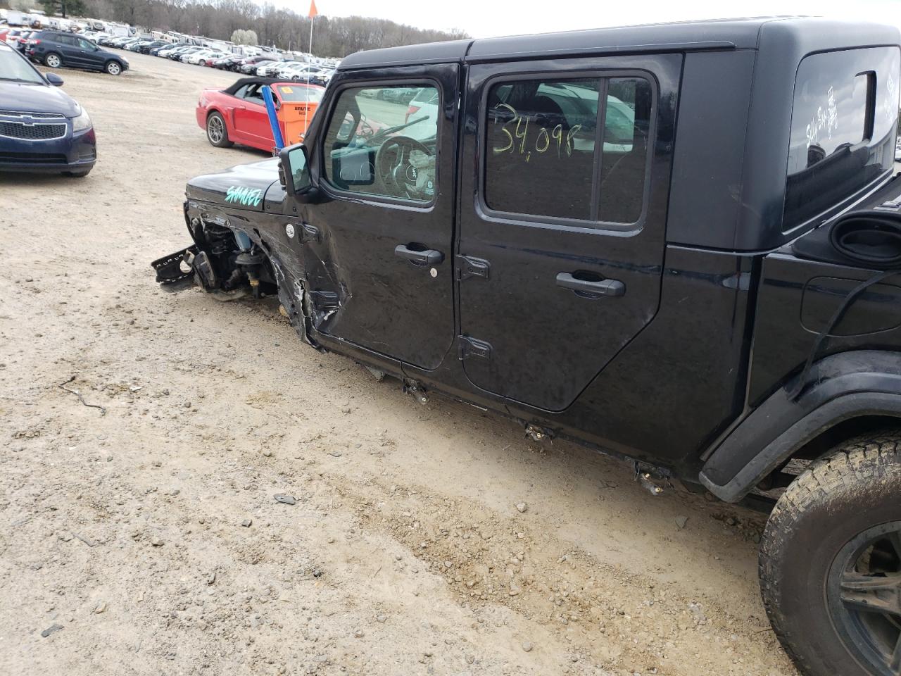 Photo 9 from auction – 2020 JEEP GLADIATOR with VIN 1C6HJTFG6LL117498