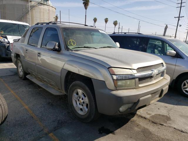 CHEVROLET AVALANCHE 2002 with VIN 3GNEC13T52G280433 - Photo from auction