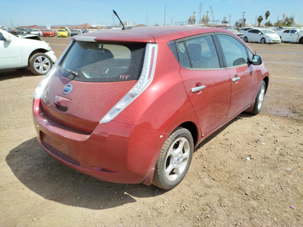 صورة رقم 4 من المزاد - 2014 NISSAN LEAF S مع VIN 1N4AZ0CP7EC336985
