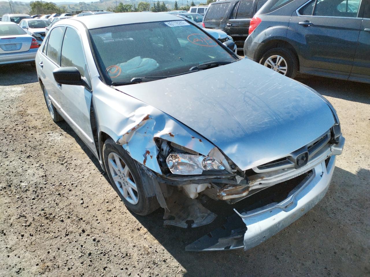 HONDA ACCORD 2003 with VIN 1HGCM55123A107809 - Photo from auction