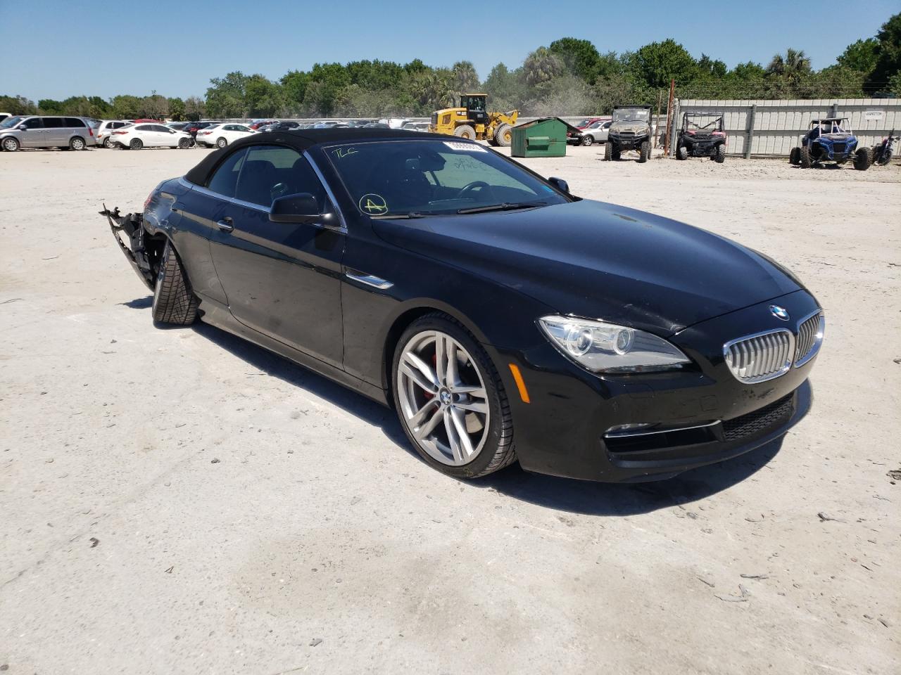 BMW 650 I 2012 with VIN WBALZ3C55CDL70267 - Photo from auction