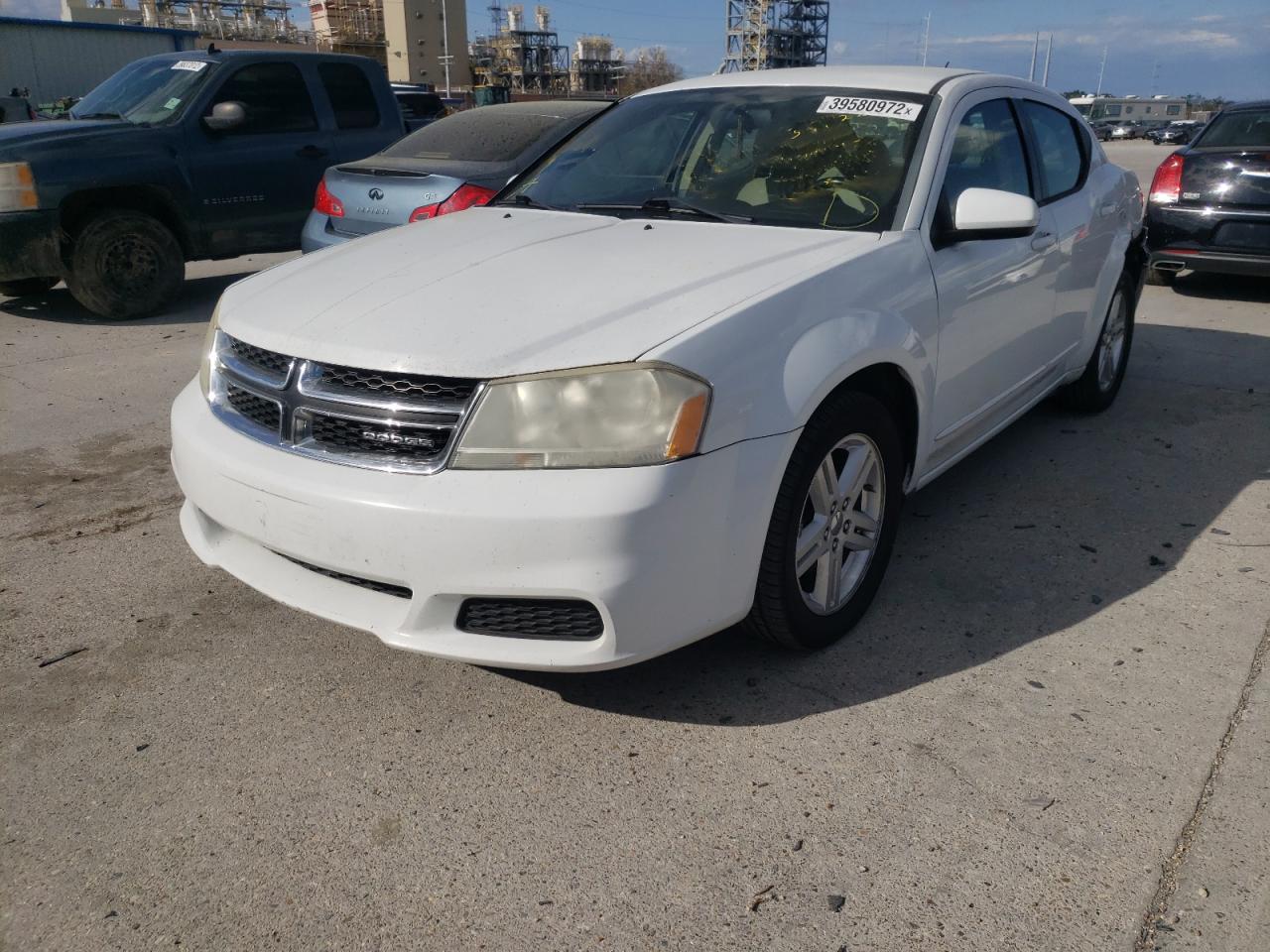 Photo 2 from auction – 2012 DODGE AVENGER SX with VIN 1C3CDZCB2CN182234