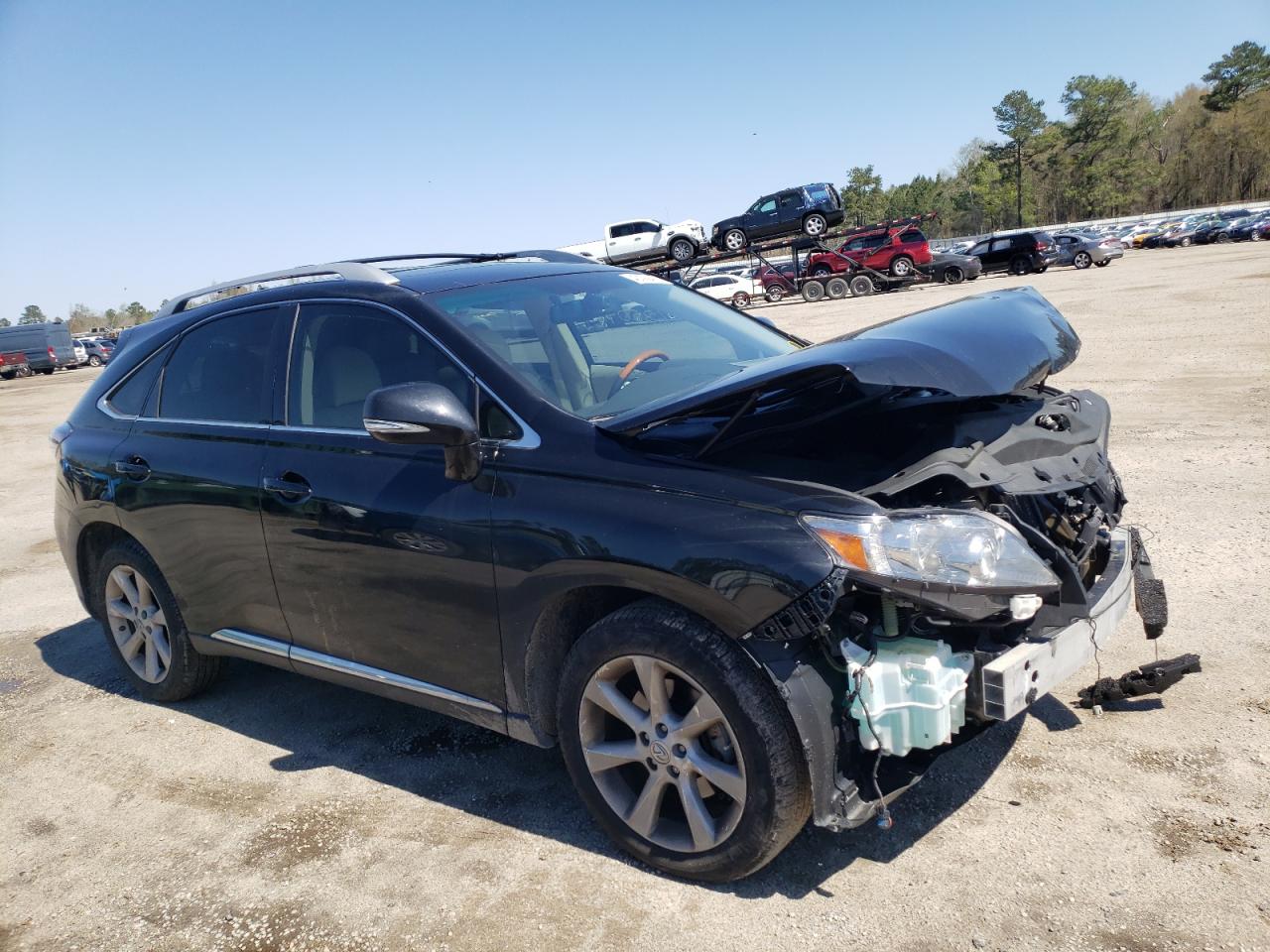 LEXUS RX 350 2012 with VIN 2T2ZK1BA7CC083347 - Photo from auction