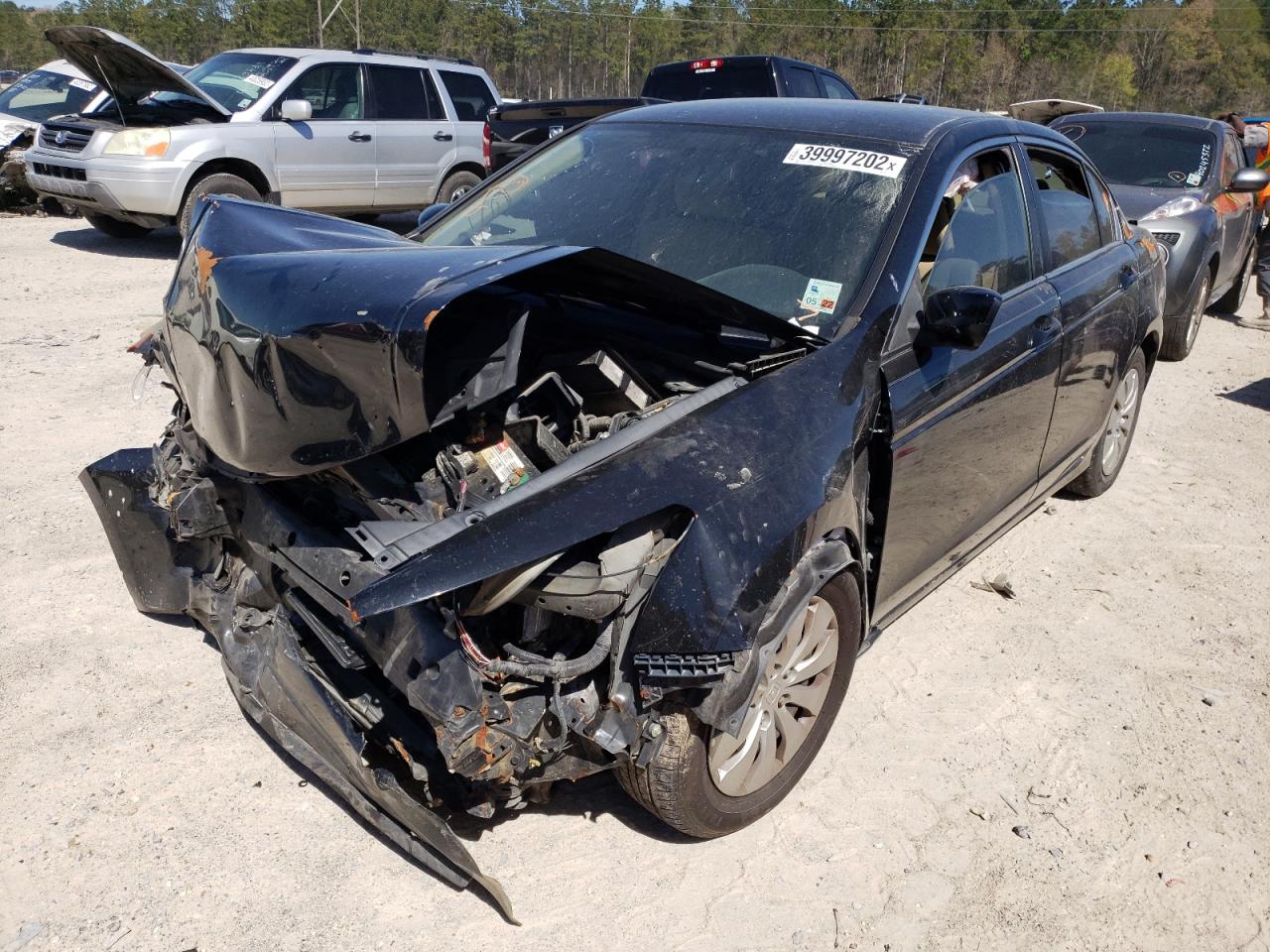 Photo 2 from auction – 2012 HONDA ACCORD LX with VIN 1HGCP2F31CA090555