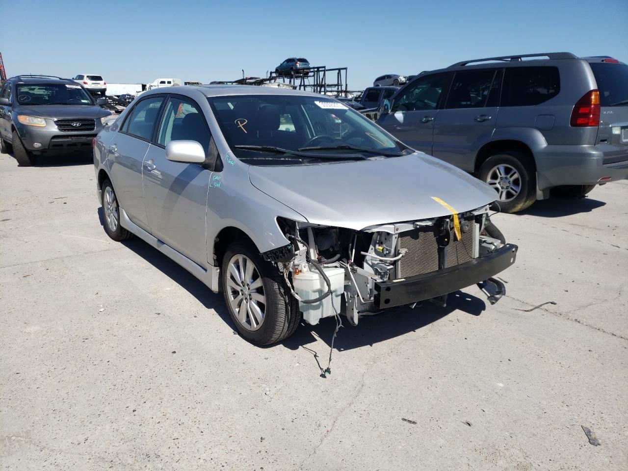 TOYOTA COROLLA BA 2009 with VIN 2T1BU40E09C041974 - Photo from auction