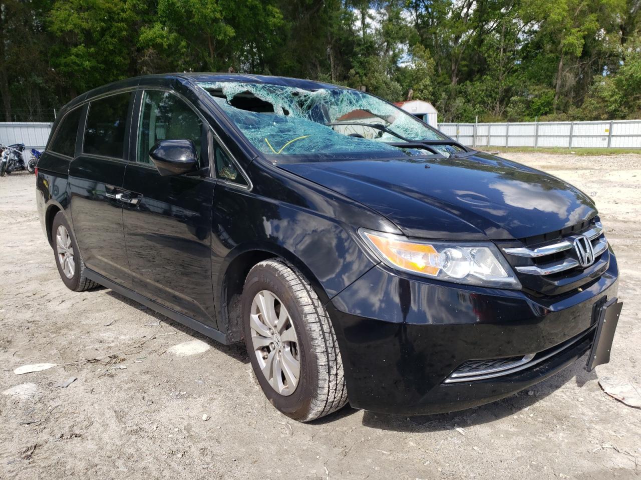 HONDA ODYSSEY EX 2016 with VIN 5FNRL5H40GB094847 - Photo from auction
