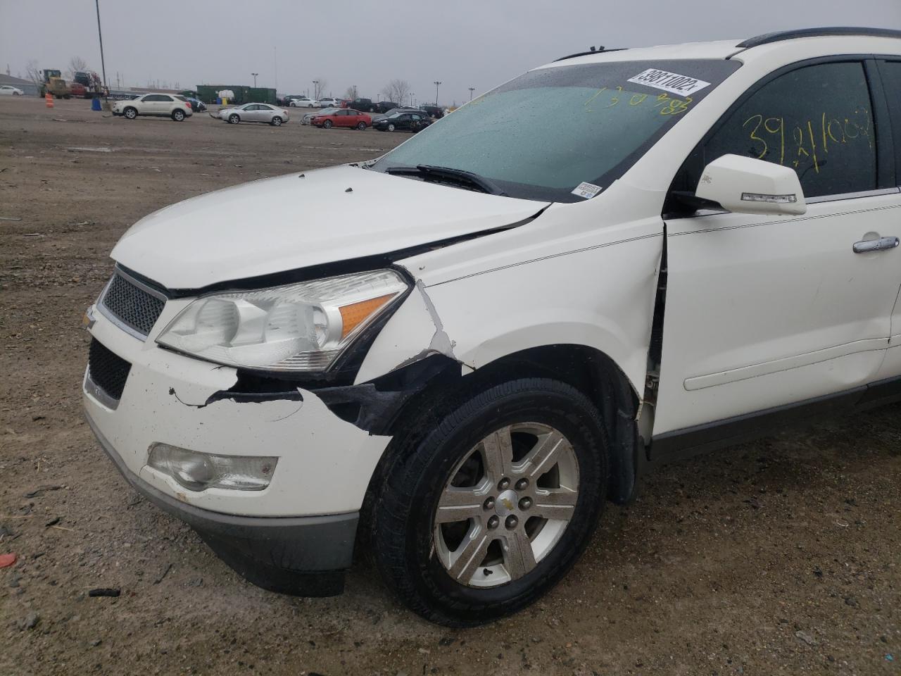 Photo 9 from auction – 2012 CHEVROLET TRAVERSE L with VIN 1GNKRGED7CJ130883