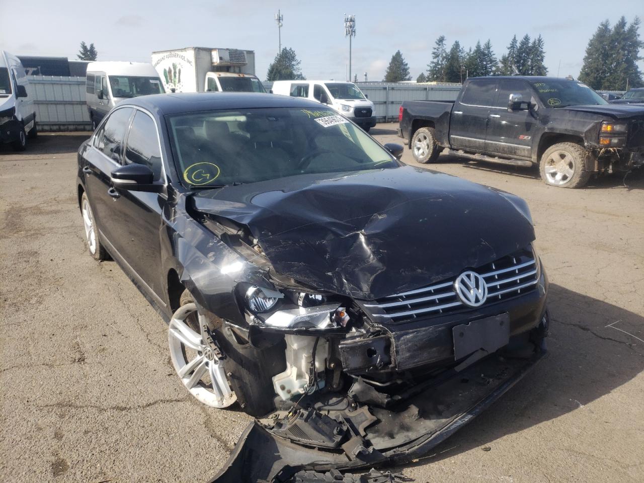 Photo 1 from auction – 2013 VOLKSWAGEN PASSAT SEL with VIN 1VWCN7A3XDC019950