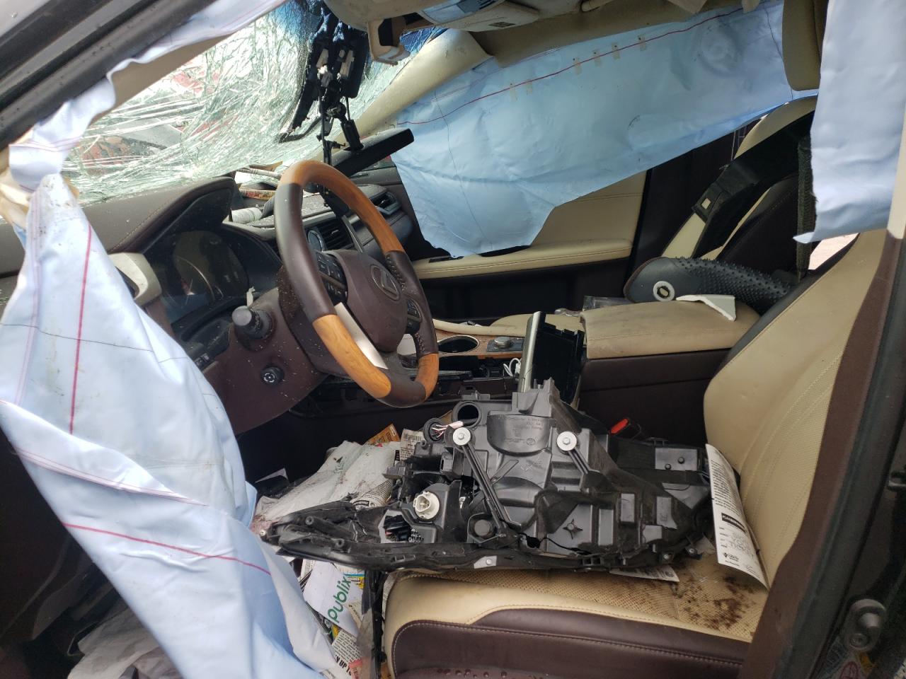Photo 5 from auction – 2019 LEXUS RX 350 BAS with VIN 2T2ZZMCAXKC139680