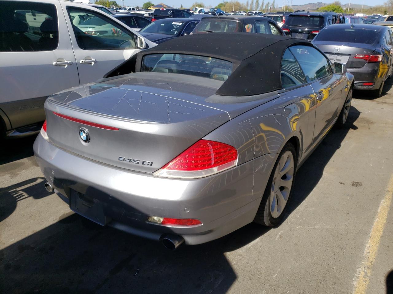 Photo 4 from auction – 2005 BMW 645 CI AUT with VIN WBAEK734X5B328008