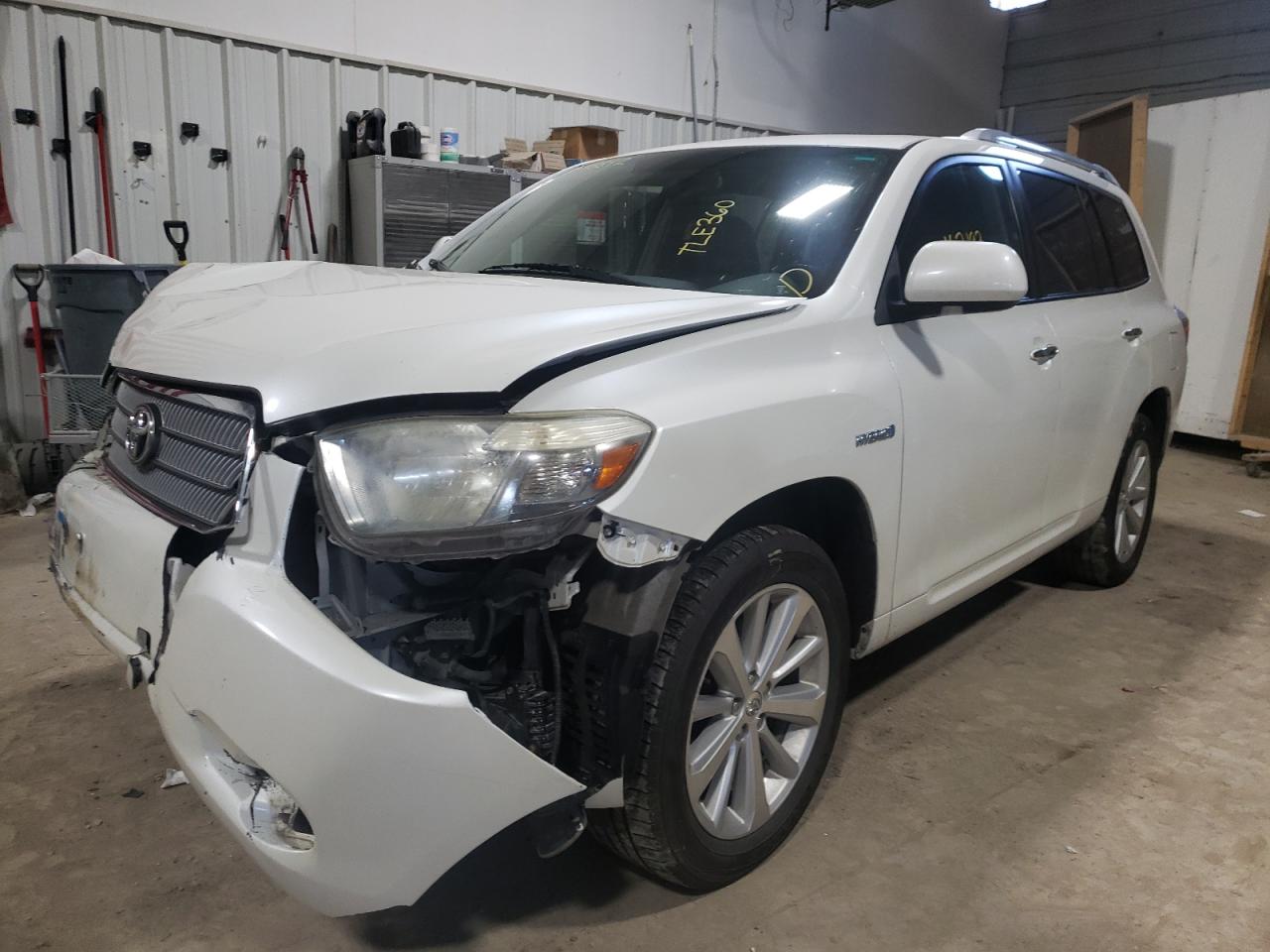 Photo 2 from auction – 2009 TOYOTA HIGHLANDER with VIN JTEEW44A192032614