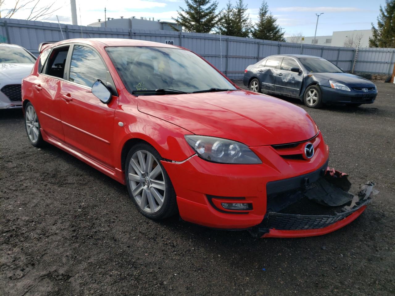 MAZDA SPEED 3 2007 with VIN JM1BK34L271623956 - Photo from auction