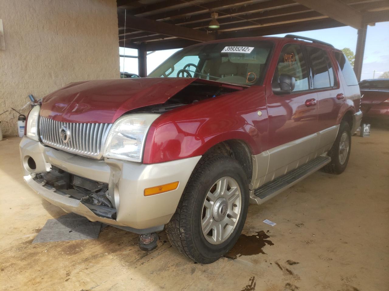 Photo 2 from auction – 2004 MERCURY MOUNTAINEE with VIN 4M2ZU86K34ZJ14007
