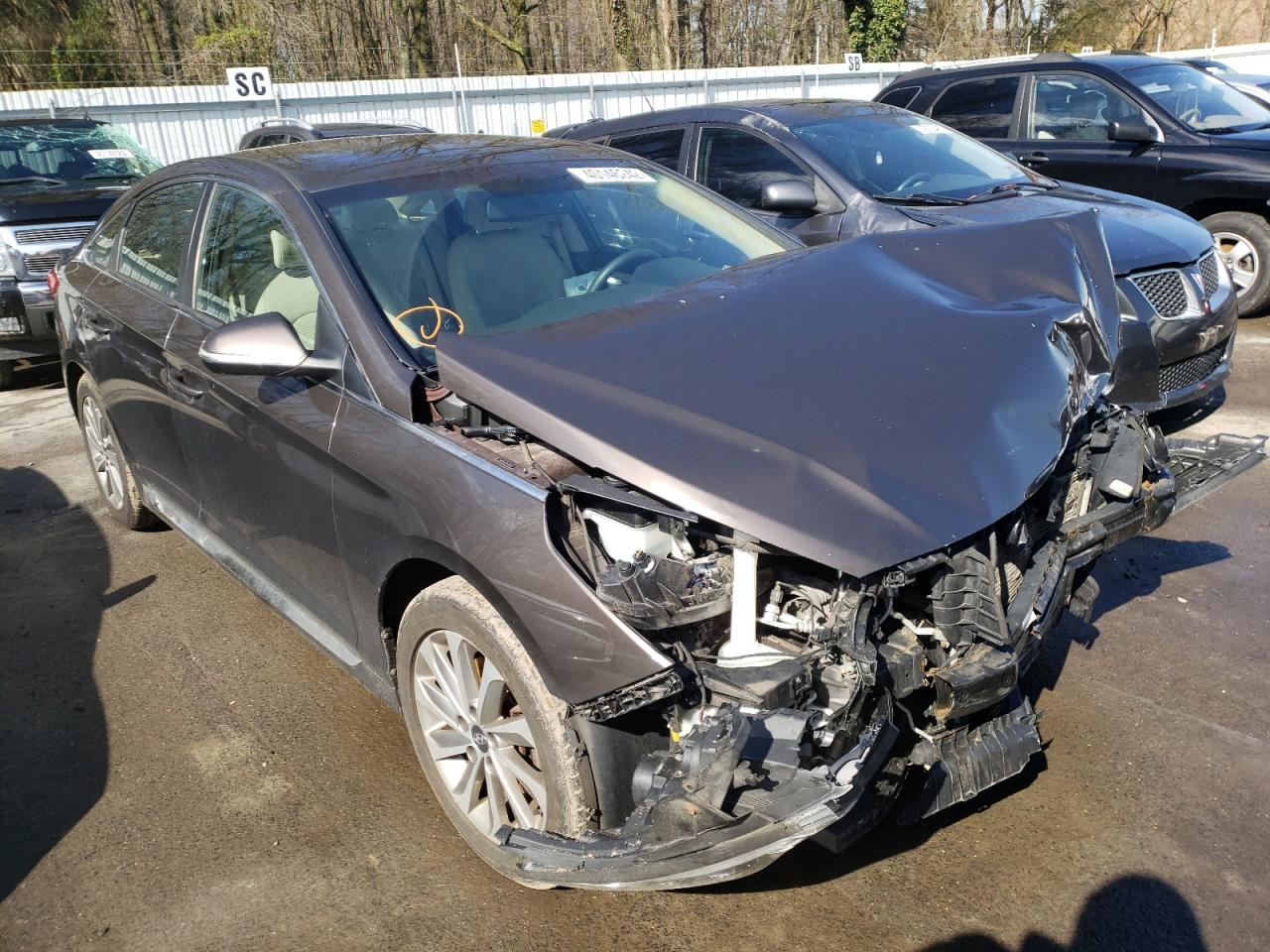 Photo 1 from auction – 2015 HYUNDAI SONATA SPO with VIN 5NPE34AF2FH085281
