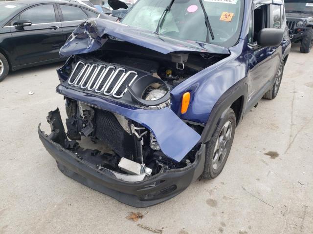 Photo 9 from auction – 2016 JEEP RENEGADE S with VIN ZACCJAAT9GPD60168